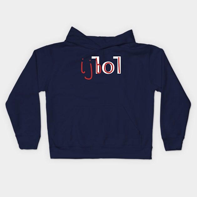 IJBOL Kids Hoodie by ellenhenryart